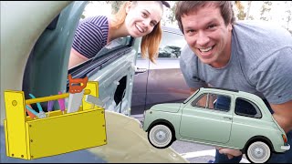 Fiat 500 Door Window DIY Fix - (Why do we always try these things?)