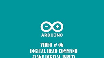 Arduino : Digital read (take input from switch) : video # 06
