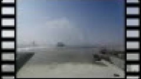 Helipad Foam Monitor Fog Nozzles Test