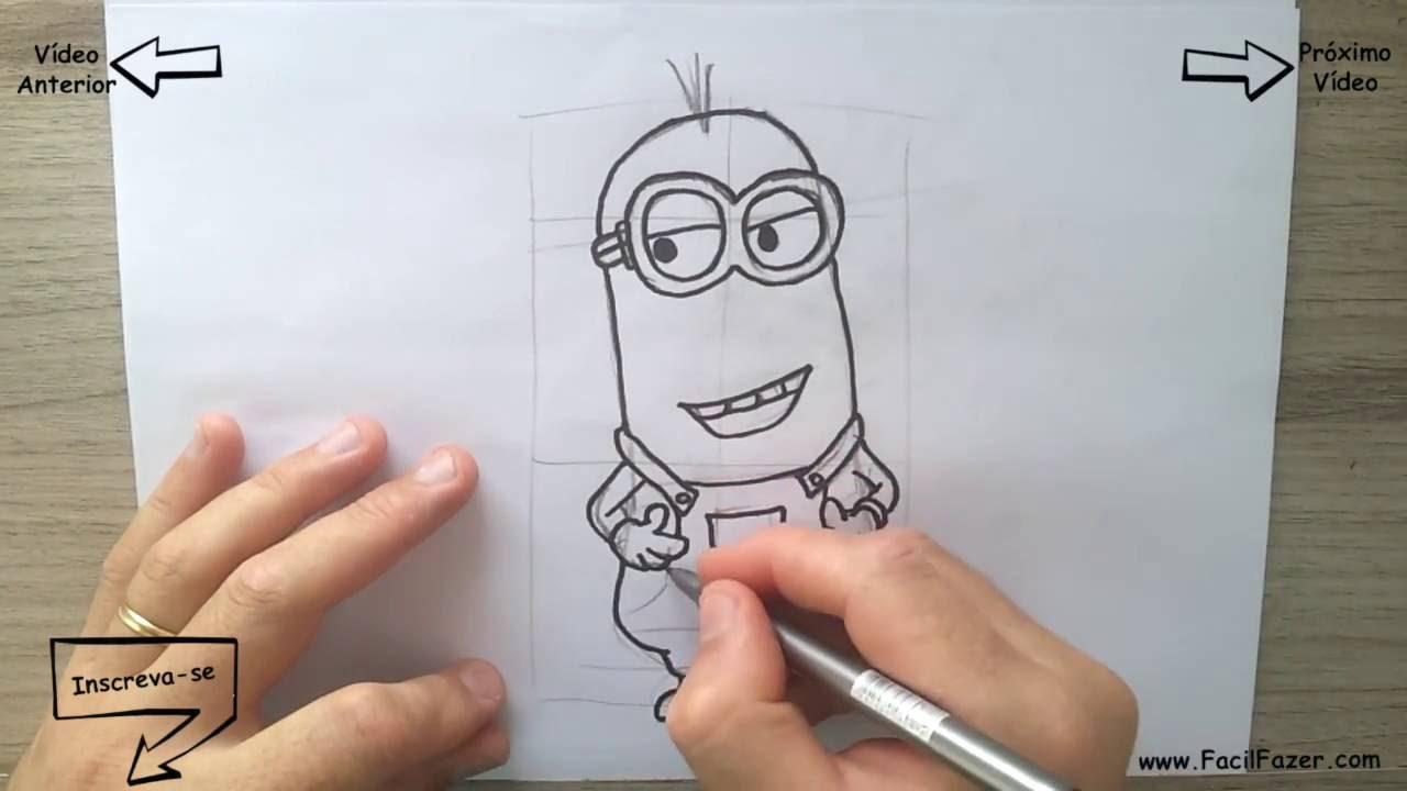 Como Desenhar Minions Meu Malvado Favorito