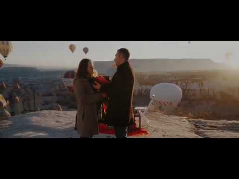 The Most Romantic Hot Air Balloon Proposal.