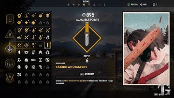 Farcry 5 - Trick make infinitive point for max all skill