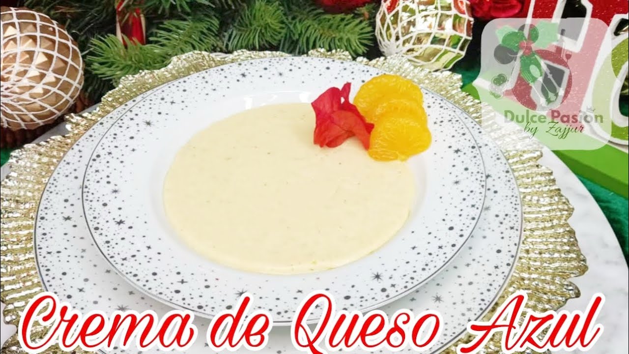 Crema de Queso Azul con Vino blanco🎄🎁🎊🎉🎅✨🍥