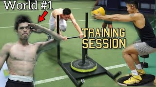 How Pro Badminton Players Train (You're Not Doing This)