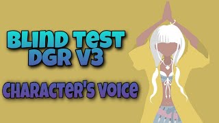 Blind Test Danganronpa V3 - Guess the character's voice