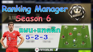 Ranking Manager 2023 Season 6 : แพทช์ใหม่แทคติกใหม่ (แผน+แทคติก ท้ายคลิป) [FIFA Online 4]