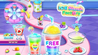Ice Slush Maker - Ice Candy Rainbow Games screenshot 5