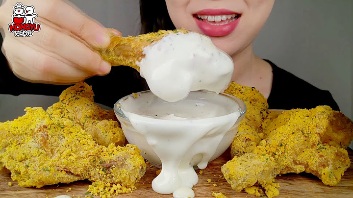ASMR KOREAN FRIED CHICKEN 뿌링클 치킨 먹방 EATING SOUNDS MUKBANGㅣHONGYU ASMR 홍유 먹방
