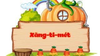 Xăng-ti-mét - Toán lớp 1 (Cánh Diều) - OLM.VN