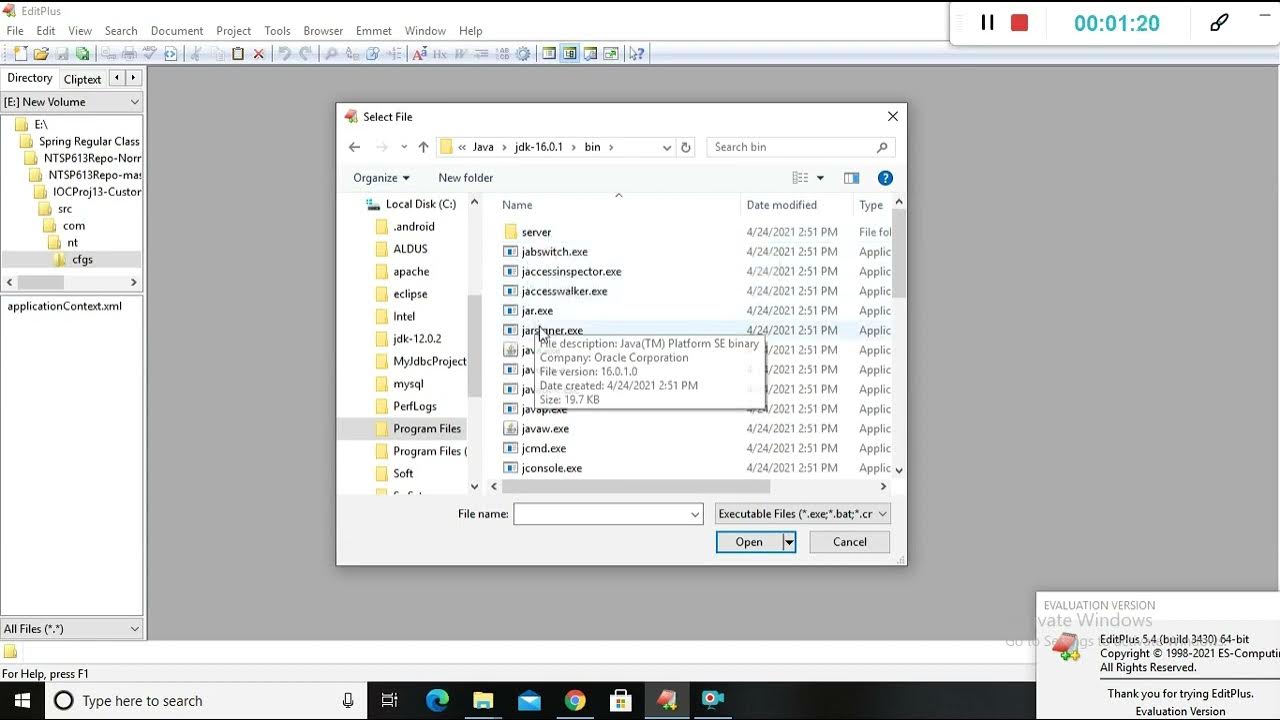 #editplus How To Compile And Run Java Program In Edit Plus |How To ...