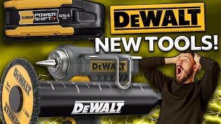 10 New Tools from DeWalt - New Powershift and 20V Max tools!