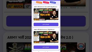 ARMY YODHA BATCH 2.0 BY ANKIT BHATI SIR RWA 2025 ARMY GD/TECH/NA/WMP/CLERK