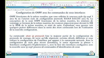 CCNA 200-301 en Français - Leçon 78 (Part 1) :  Configuration de OSPF Single & MultiArea