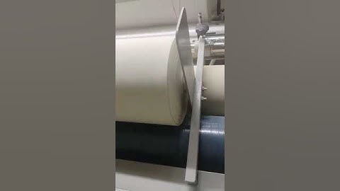 High-end fabric inspection rolling machine with heat cutter#cloth inspection machine