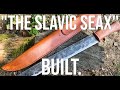 Making a slavic seax halfmeter