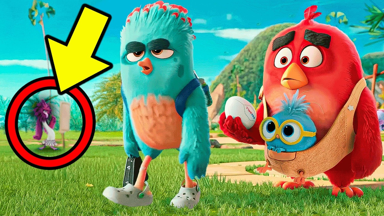 ¡25 DETALLES y EASTER EGGS Que Te Perdiste en ANGRY BIRDS 3! (Tráiler)