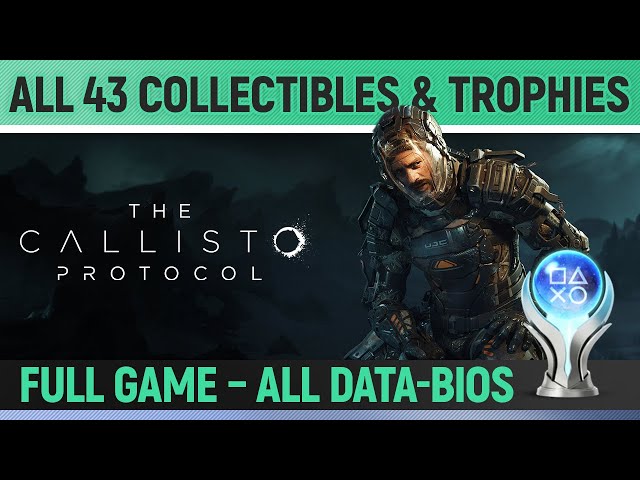 US THE CALLISTO PROTOCOL FINAL TROPHIES AND COLLECTIBLES