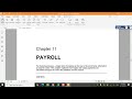 14 ACCA Fa1 Evening Class Session 14 Chapter 11 Payroll Intro