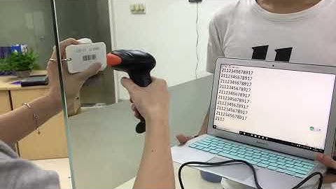 Penetration Performance Test--XT6602 Wired 1D 2 D QR PDF417 Handheld Barcode Scanner