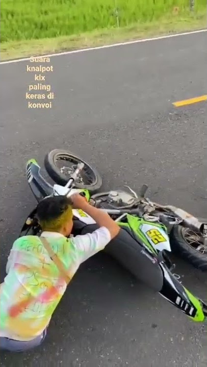 Suara klx paling keras kaya dastek mobil???