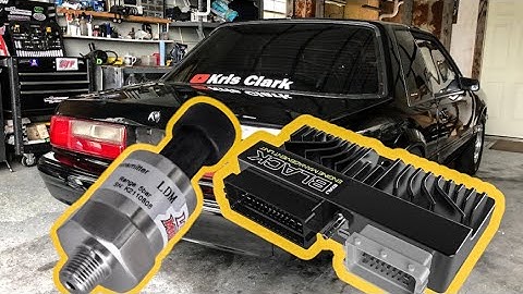 1JZ GTE VVTI ECU Master EMU Black 5 Bar Map Sensor Install!  Plus A few Street Pulls!