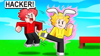 I Secretly CHEATED As A BUNNY GOD.. (Roblox Bedwars)