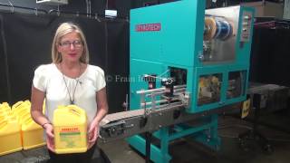 Styrotech Model St2200 Automatic Stretch Sleever Demonstration