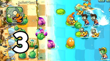 Plants vs Zombies 2 - Gameplay Walkthrough part 3 (iOS, Android)