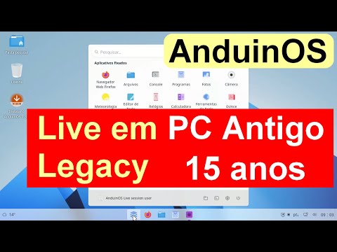 AnduinOS Linux desenvolvido