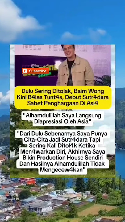dlu sring d tlak,Baim kni bls tuntas,dsbut sutrdara Sabet pnghrgan d Asia #shots #artis #artisviral