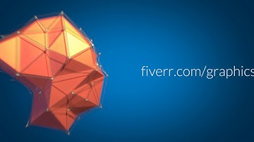 Abstract polygon Animated Logo Intro