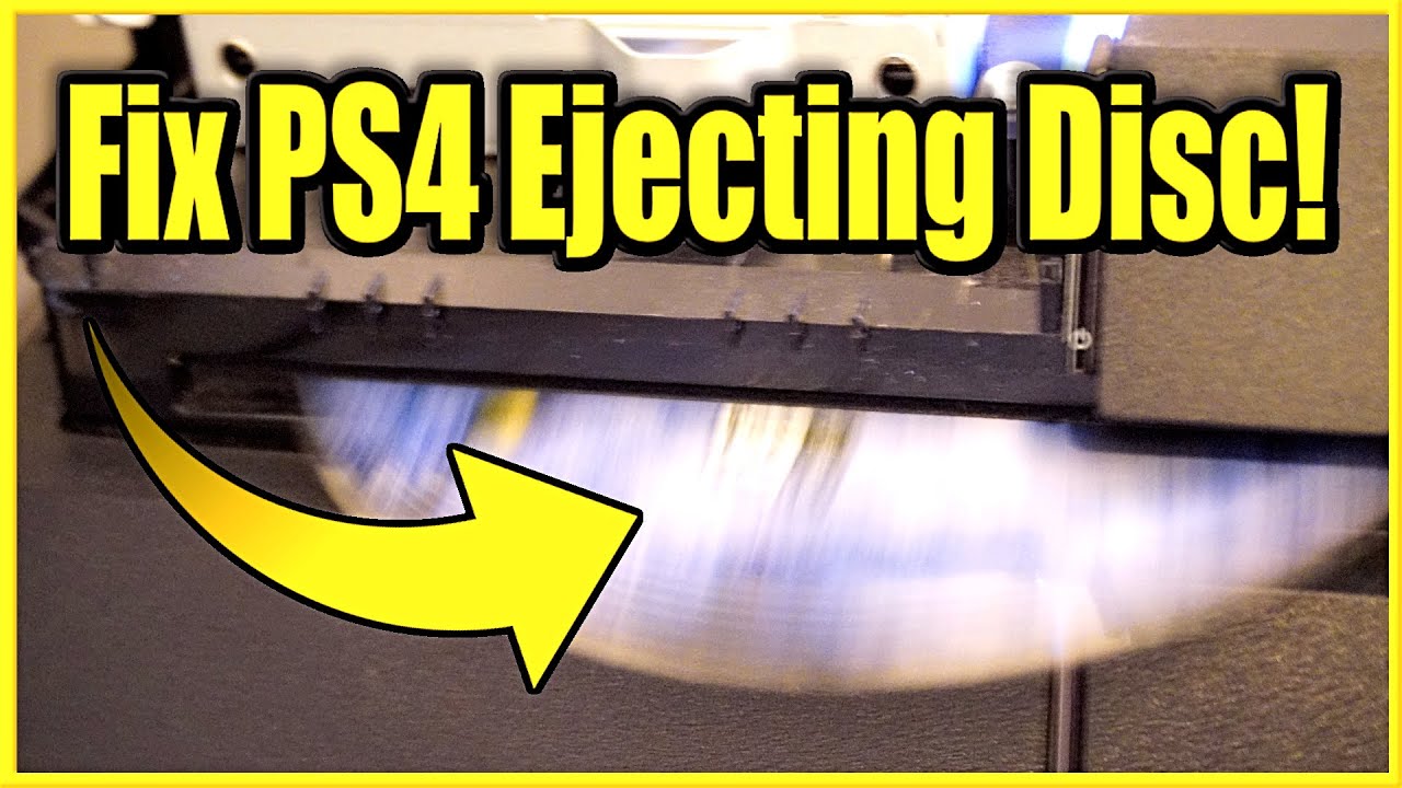 How to FIX PS4 Ejecting Disc Beeping (3 and More!) - YouTube