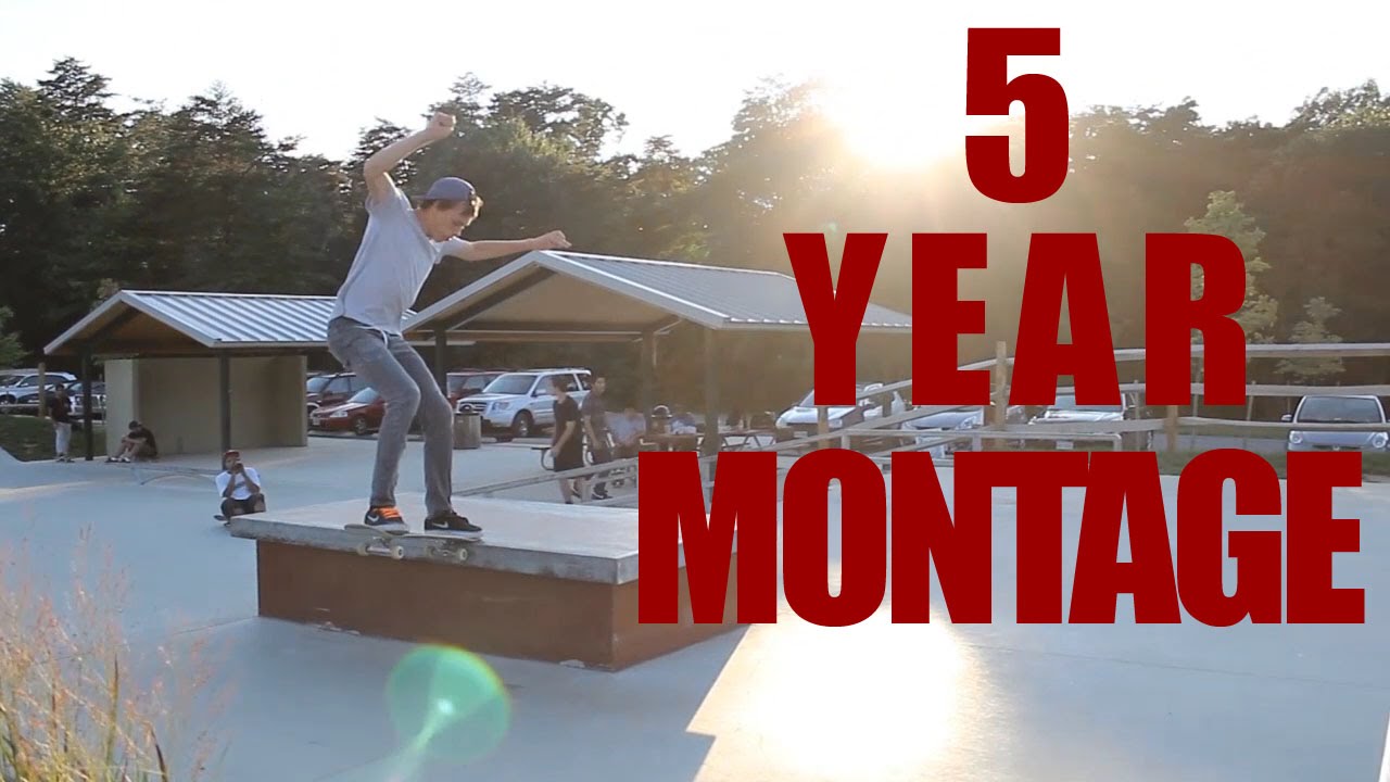 Progression - 5 Years Skateboarding Montage | Anthony Forcione