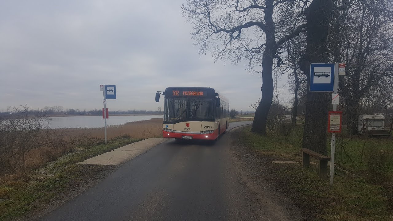 GAiT - linia 512, Wyspa Sobieszewska 🗾 - Przegalina ⛵ (🗣️ nagranie z komentarzem)