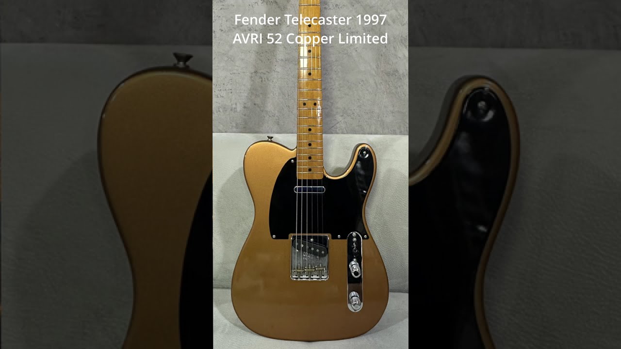 StompMan Review - Fender Telecaster AVRI 52 Copper 1997 (Limited