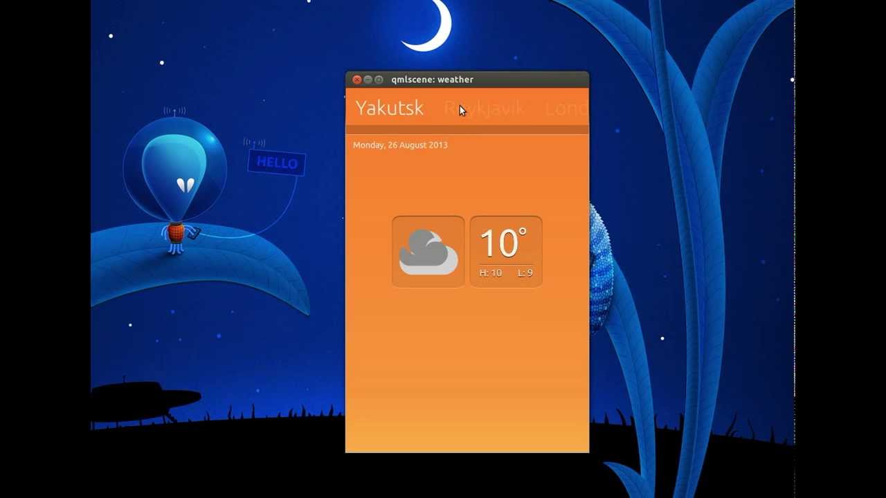 Weather App dynamic background - YouTube