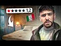 ON TESTE DES LIEUX NOTÉS 1 ÉTOILE (En Italie 🇮🇹) ! ★☆☆☆☆