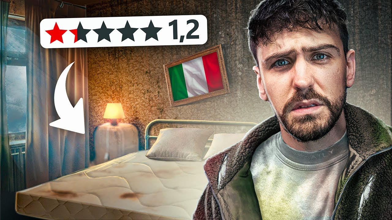 ON TESTE DES LIEUX NOTÉS 1 ÉTOILE (En Italie 🇮🇹) ! ★☆☆☆☆