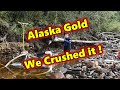 WOW $8000 in Gold Found - Alaska Gold Dredging Series on The Fortymile River  Midwest Dave  - Finale