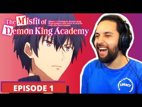 THE MISFIT OF DEMON KING ACADEMY Episode 1 REACTION | Anime EP Reaction