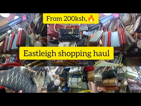 EASTLEIGH SHOPPING HAUL, Where to buy affordable handbags in Nairobi Kenya @katevlogs95