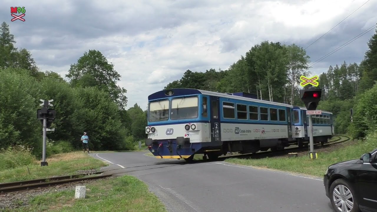 Železniční přejezd Milotice nad Opavou #2 [P7565] - 4.7.2022 / Czech railroad crossing