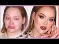 EXTREME HOLIDAY MAKEUP TRANSFORMATION!