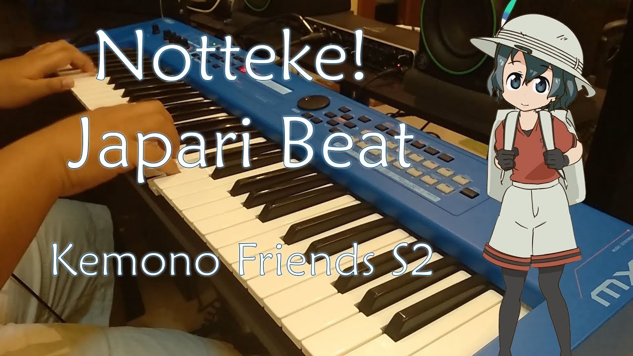 [Kemono Friends S2 OP] Notteke! Japari Beat Piano Cover