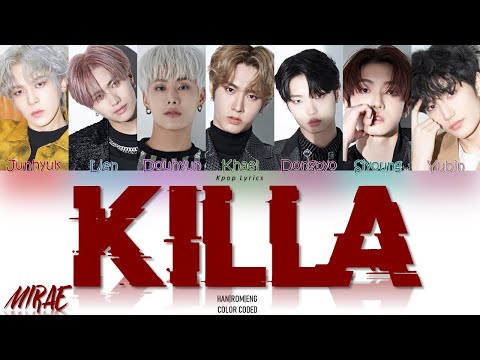 YouTubeでMIRAE (미래소년) - KILLA Lyrics (Color Coded Han|Rom|Eng)を視聴