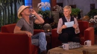 Kenny Chesney and Ellen's Drinking Game