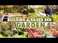 🌿HUGE GARDEN MAKEOVER🌿 Building A NEW Raised Bed Garden! \\ Part 1