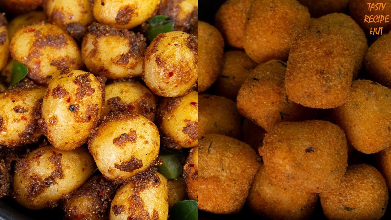 Delicious Potato Recipe ! Chettinad Baby Potato Fry ! Garlic Potato Bites | Tasty Recipe Hut