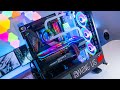 $4000 High End Custom Water Cooled Among Us Gaming PC Build - RTX 3080