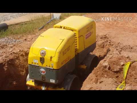 HOW TO OPERATE A SOIL COMPACTOR  (WACKER NEUSON) TRENCH COMPACTOR